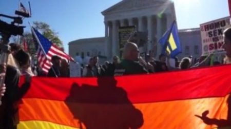 States must treat gay couples the same as heterosexuals.